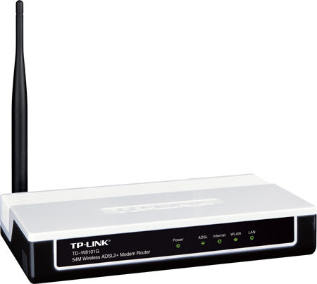 TP-Link TD-W8101G 54Mbps Wireless ADSL2+ Modem Router