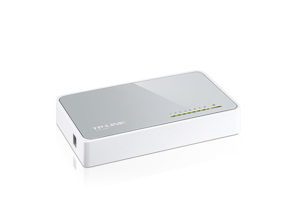 TP-Llink TL-SF1008D 8-Port 10/100Mbps Desktop Switch