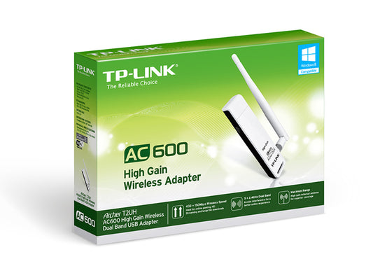 Buy TP-Link Archer T2UH AC600 High Gain Wireless Dual Band USB Adapter from Vmart in Pakistan