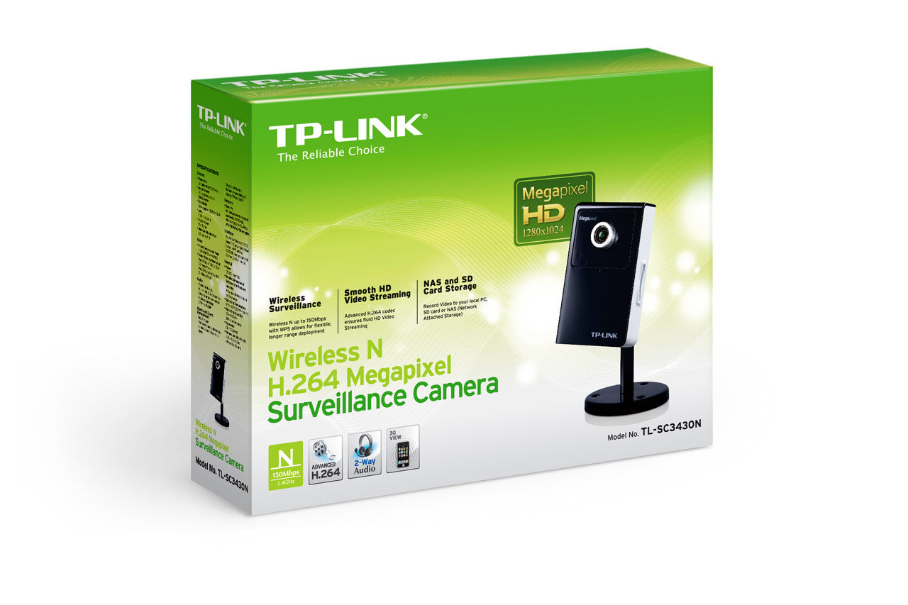 TP-Link TL-SC3430N Wireless N H.264 Megapixel Surveillance Camera