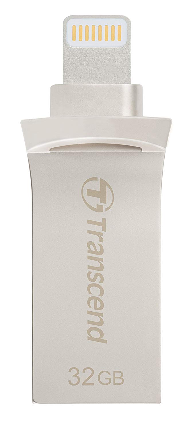 Transcend JetDrive Go 500 32GB OTG USB - Silver