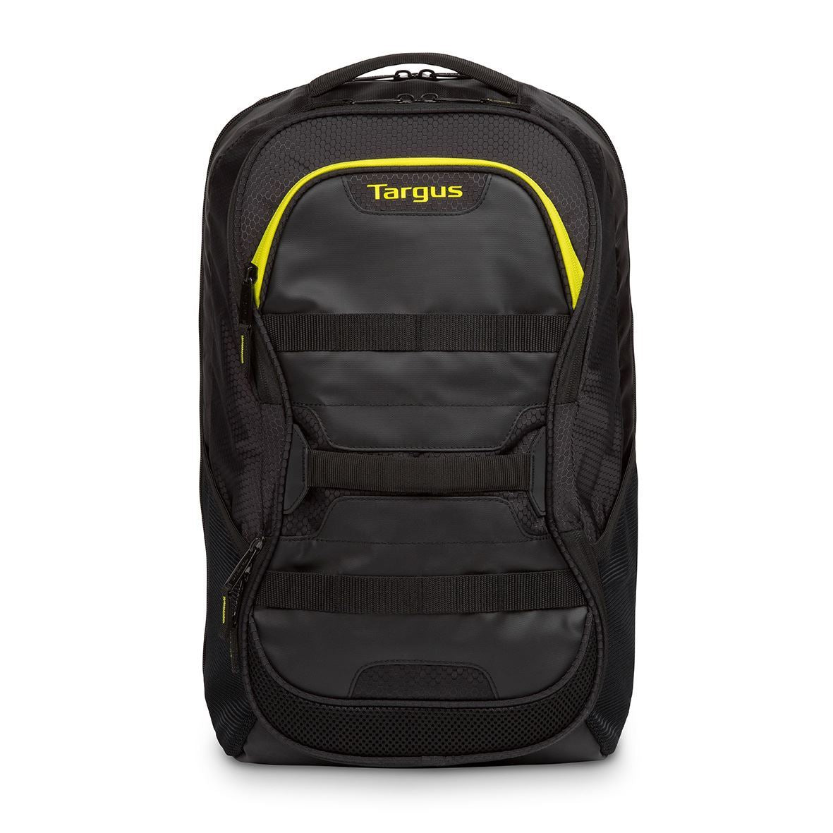 Targus Work + Play Fitness 15.6" Laptop Backpack - Black/Yellow