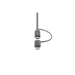 Buy Targus Aluminium Series 2-in-1 (Lightning & Micro USB) Cable - Black from Vmart in Pakistan