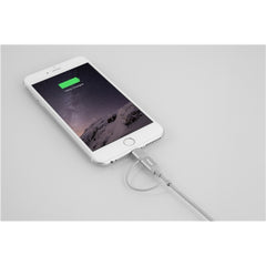 Buy Targus Aluminium Series 2-in-1 (Lightning & Micro USB) Cable - Silver from Vmart in Pakistan