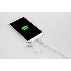 Buy Targus Aluminium Series 2-in-1 (Lightning & Micro USB) Cable - Silver from Vmart in Pakistan