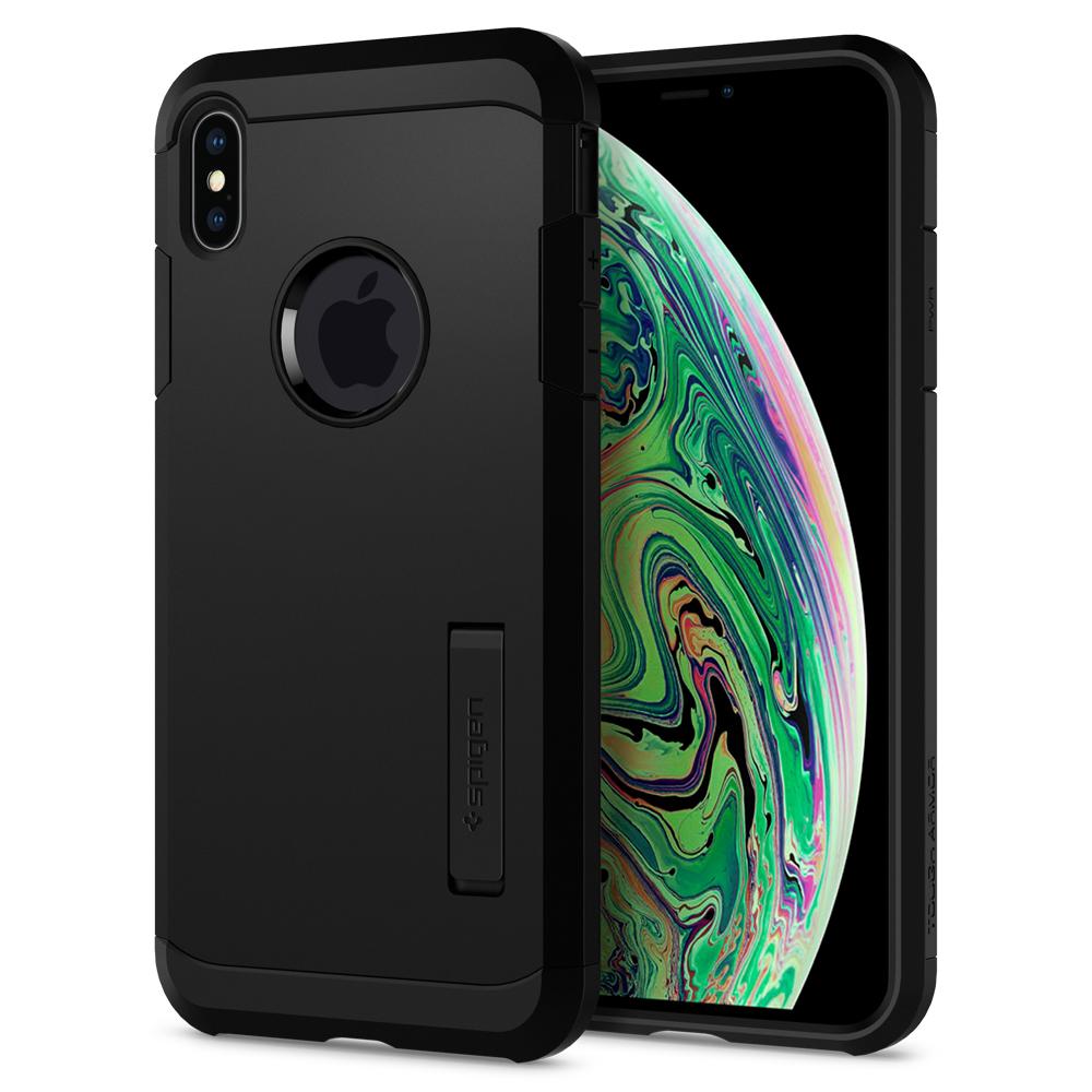 Spigen iPhone XS Max Case Tough Armor - Black