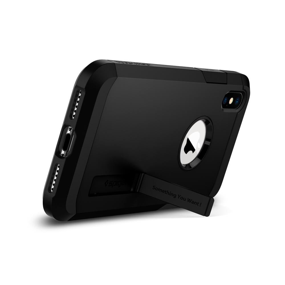 Spigen iPhone XS Max Case Tough Armor - Black