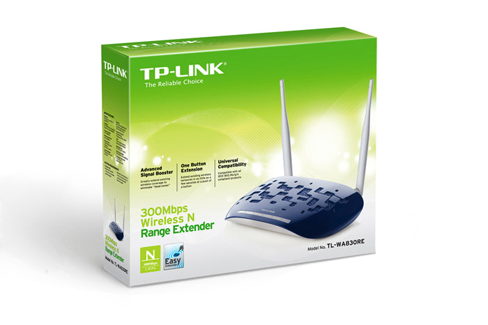 Tp-Link TL-WA830RE 300Mbps Wireless N Range Extender