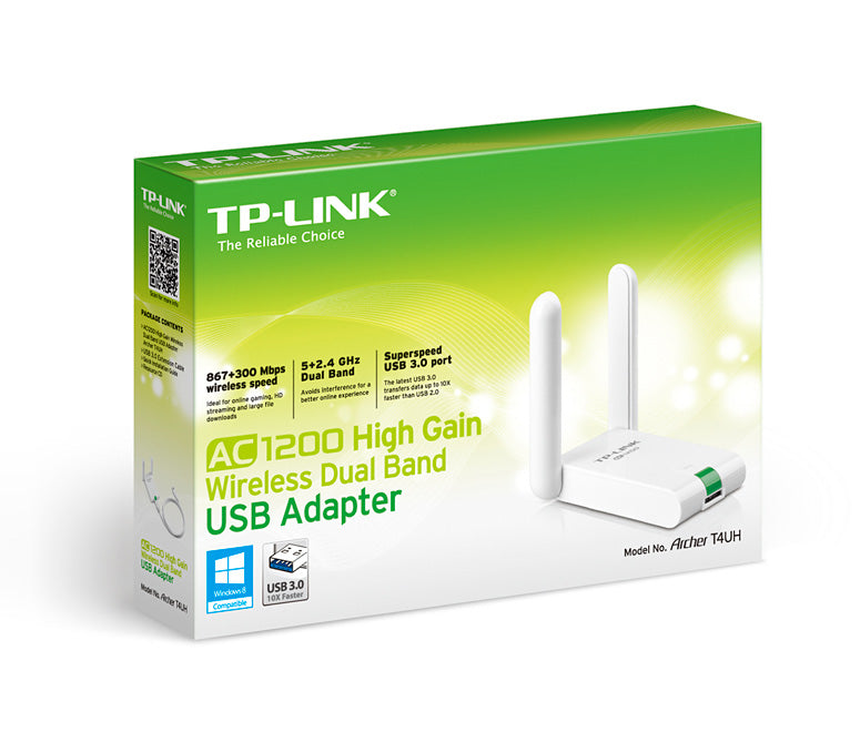 Tp-link Archer T4UH AC1200 High Gain Wireless Dual Band USB Adapter