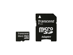 Transcend 32GB microSDHC Card Class 4 (SD 2.0)