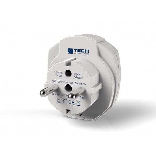 Buy Travel Blue Dual USB Wall Charger - Europe from Vmart in Pakistan