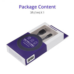Buy Tronsmart ATC5 Braided Nylon USB-C to USB-A Charging & Syncing Cable 3Ft x 1 - Grey from Vmart in Pakistan