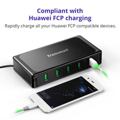 Buy Tronsmart U5TF Titan Plus 90W 5 Ports USB Desktop Charger from Vmart in Pakistan