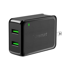Buy Tronsmart W2TF 36W Dual Port Quick Charge 3.0 Wall Charger - Black from Vmart in Pakistan