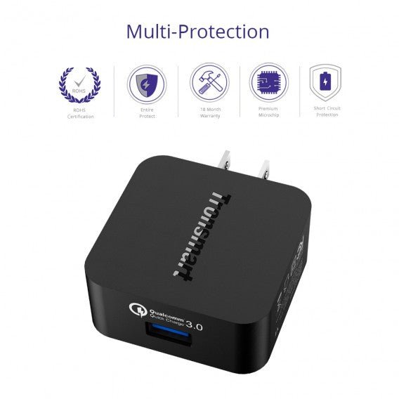 Buy Tronsmart WC1T Quick Charge 3.0 Wall Charger from Vmart in Pakistan
