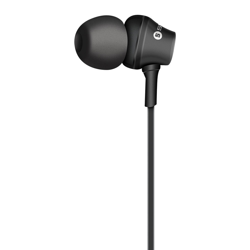 Space URBAN XS Bass Earphones - Black