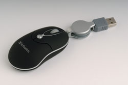 Verbatim Laser Mini Travel Mouse USB