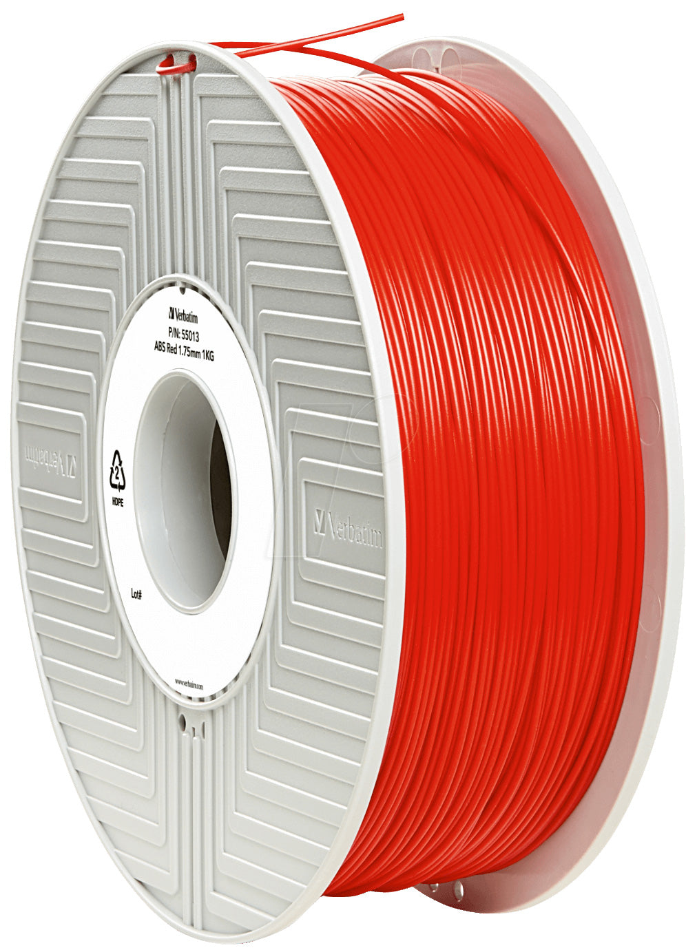 Verbatim ABS 3D Filament - 1.75mm 1kg - Red