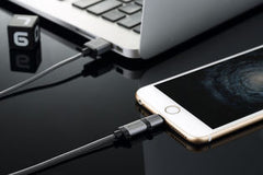 Buy Verbatim 64828 120cm Metallic 2-in-1 Cable - Black from Vmart in Pakistan