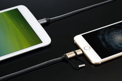 Buy Verbatim 64830 120cm Metallic 2-in-1 Cable - Gold from Vmart in Pakistan