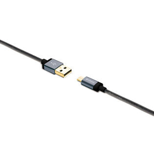 Buy Verbatim 64708 200 CM Metallic MicroUSB Cable (Black) from Vmart in Pakistan