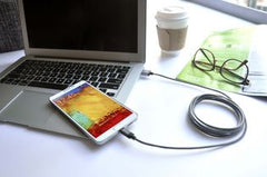 Buy Verbatim 64708 200 CM Metallic MicroUSB Cable (Black) from Vmart in Pakistan