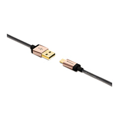 Buy Verbatim 65200 30cm Sync &amp; Charge Metallic Micro USB Cable (Gold) from Vmart in Pakistan