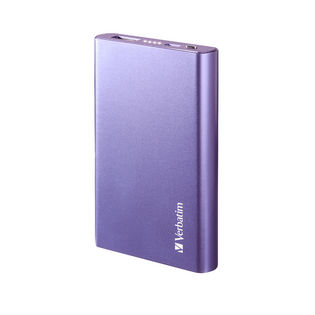 Verbatim 6000mAh Li-Polymer Power Pack Charger (Purple)