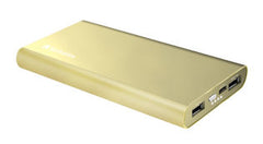 Verbatim Portable USB Power Pack (10,200 mAh) Gold
