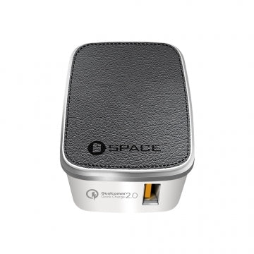 Buy Space Quick Charge 2.0 Wall Charger WC-121 - White from Vmart in Pakistan