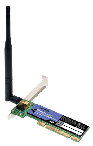 Buy Linksys WMP54GS Wireless-G PCI Adapter with SpeedBooster from Vmart in Pakistan