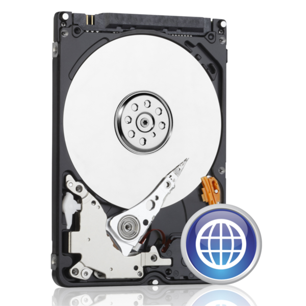 Western Digital Blue Mobile 2.5-inch Hard Drive 500GB (SATA 6 Gb/s, 8 MB Cache, 5400 RPM)