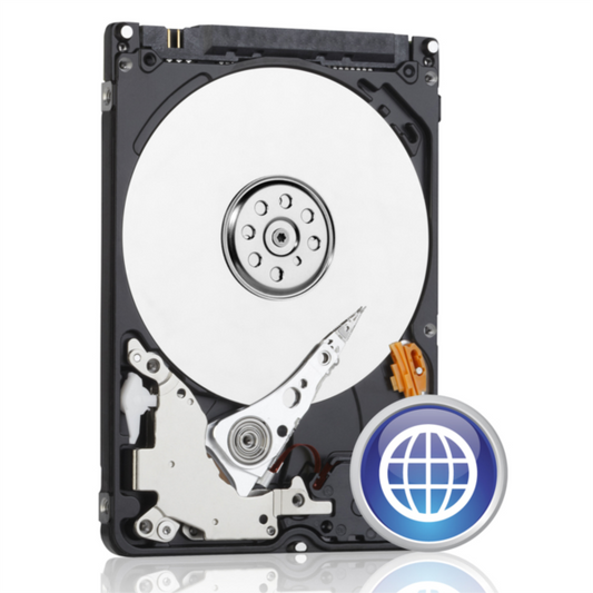 Buy Western Digital Blue Mobile 2.5-inch Hard Drive 1TB (SATA 6 Gb/s, 8 MB Cache, 5400 RPM) from Vmart in Pakistan