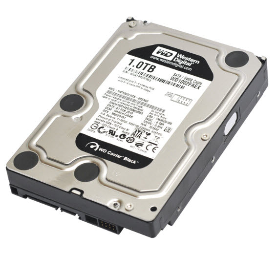 Western Digital Caviar Black 1TB (64MB Cache, 7200RPM, SATA - 6GB/s)