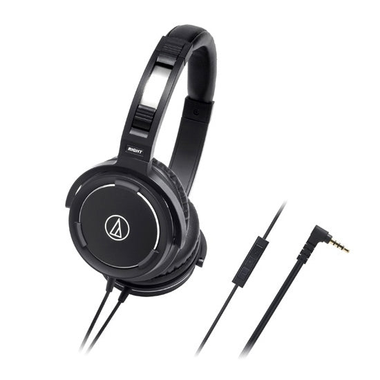 Audio-Technica ATH-WS55 Solid Bass Over-Ear Headphones