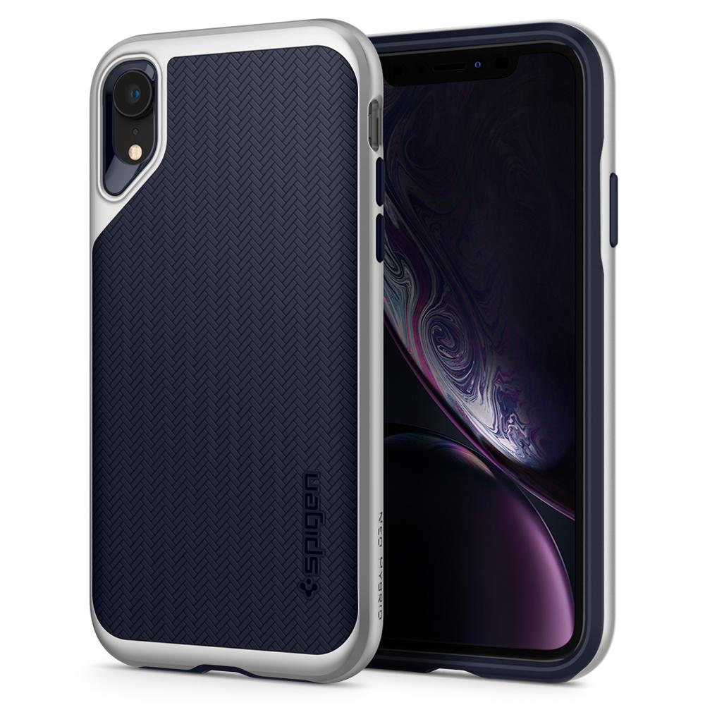 Spigen iPhone XR Case Neo Hybrid - Satin Silver