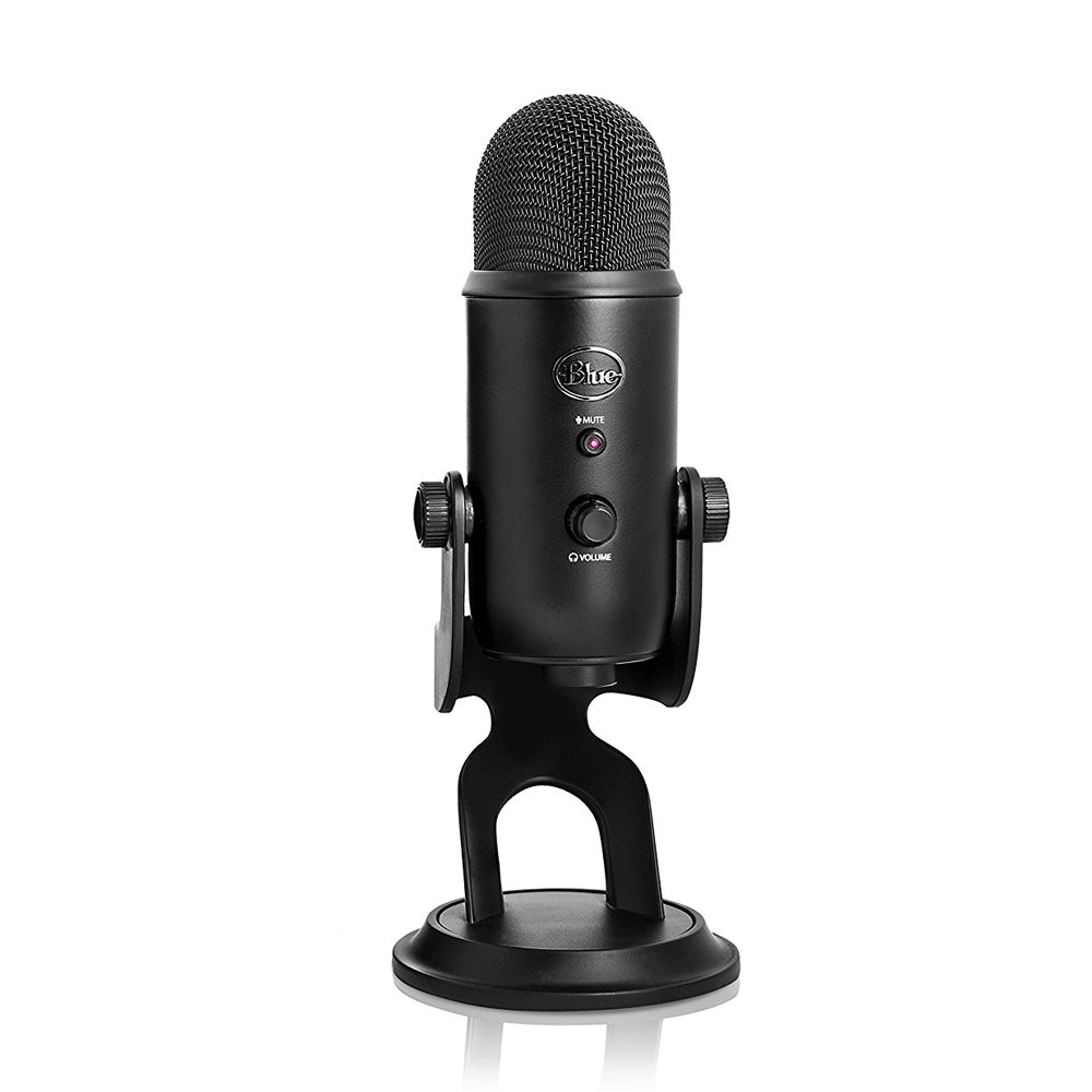 Blue Yeti Professional Multi-Pattern USB Microphone - Blackout