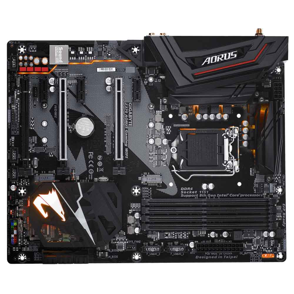 Gigabyte Z370 Aorus Gaming WiFi Intel Z370 Ultra Durable Motherboard