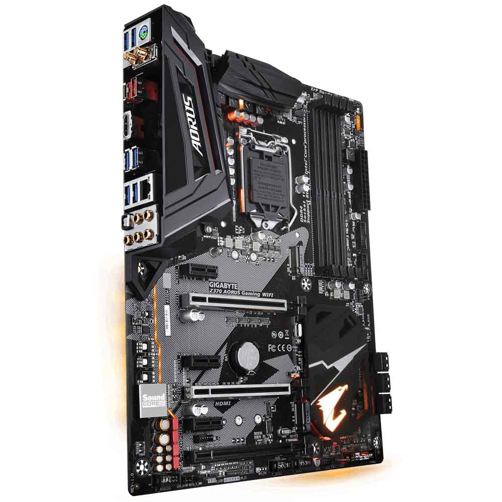 Gigabyte Z370 Aorus Gaming WiFi Intel Z370 Ultra Durable Motherboard