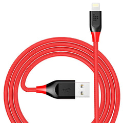 Buy Tronsmart LTA12 Double Braided Nylon Lightning Cable (4ft/1.2M) - Red/Black from Vmart in Pakistan