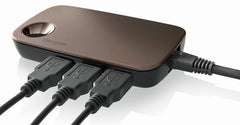 Targus Ultralife 4-Port USB Hub with Ethernet Port