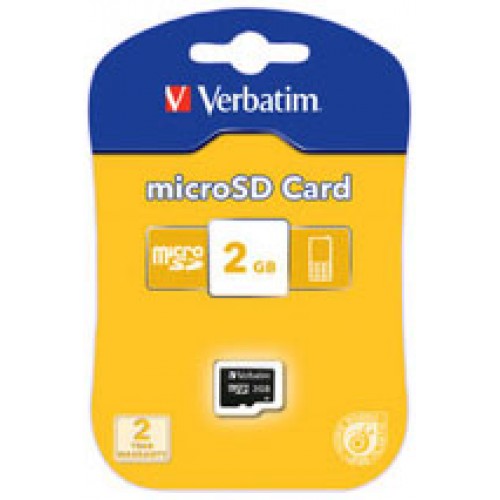 Verbatim Micro SD Card - 2GB