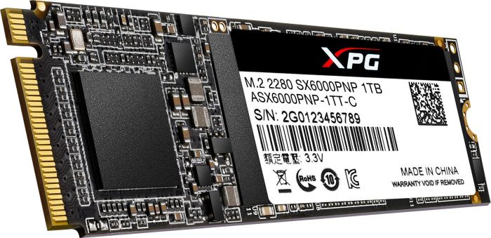 Adata XPG SX6000 Pro PCIe Gen3x4 M.2 2280 SSD - 1TB