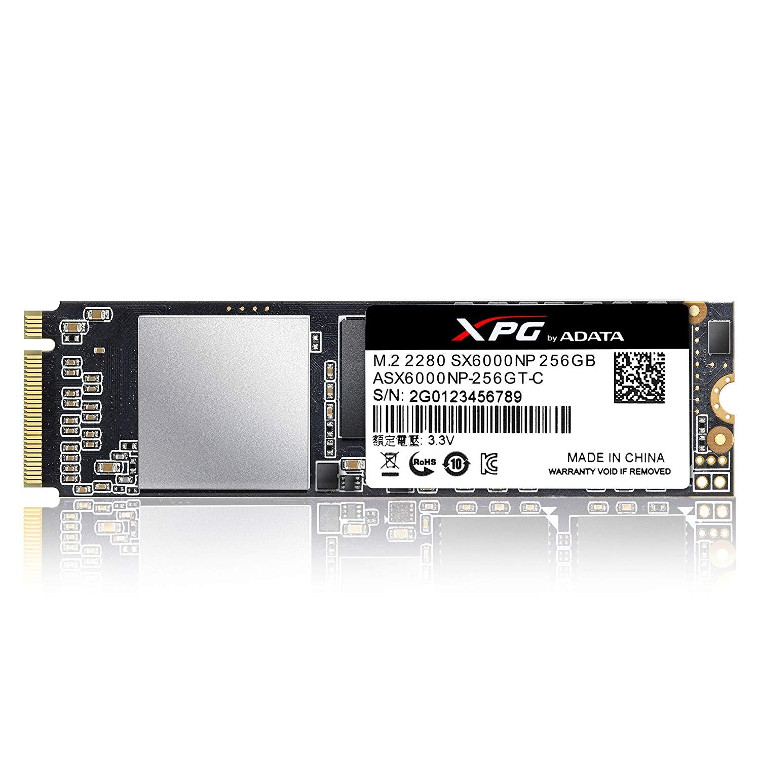 Adata XPG SX6000 Pro PCIe Gen3x4 M.2 2280 SSD - 256GB