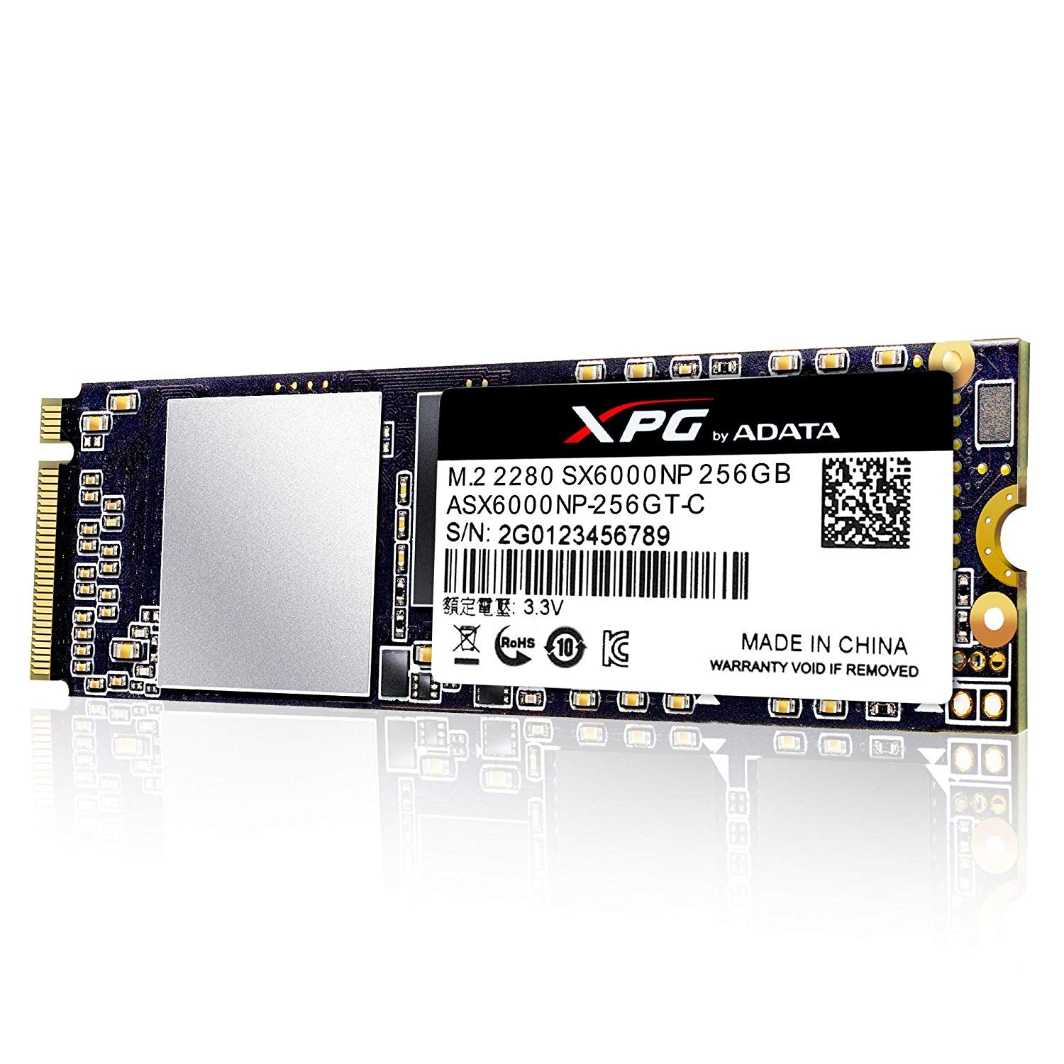 Adata XPG SX6000 Pro PCIe Gen3x4 M.2 2280 SSD - 256GB