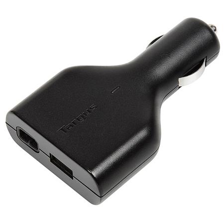 Targus Car Charger for Laptop & USB Tablet 90 Watt