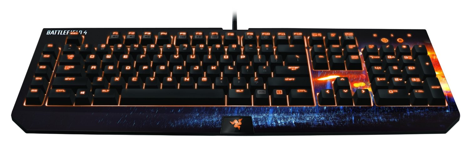 Razer Battlefield 4 BlackWidow Ultimate Mechanical PC Gaming Keyboard