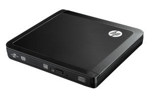 HP DVD557s 8X External Slim Multiformat DVD/CD Writer