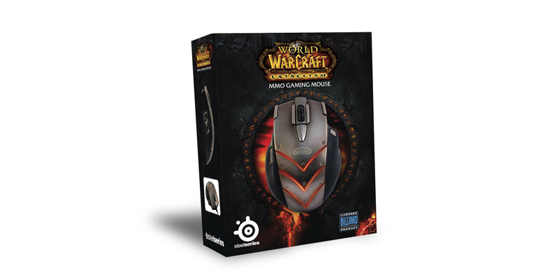 SteelSeries World of Warcraft Cataclysm MMO Gaming Mouse