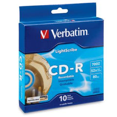 Verbatim CDR 52X Lightscribe 10pk Bulk